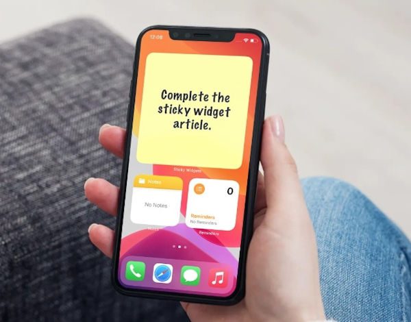 Βάλτε Sticky Notes στο iPhone